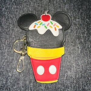 Disney x Loungefly Mickey Mouse Ice Cream Cone Coin Purse 2018